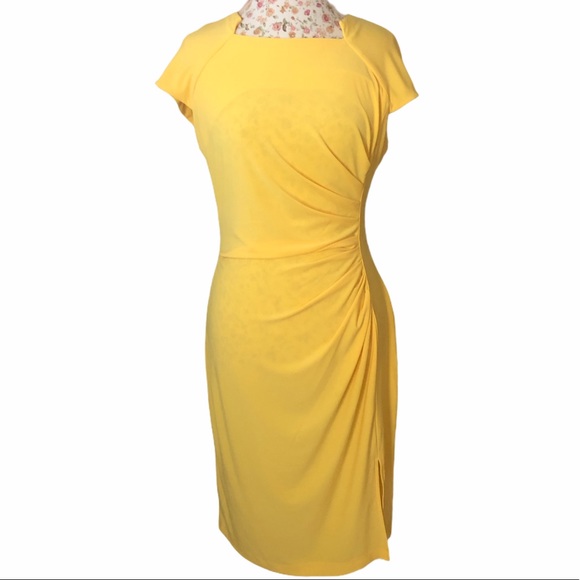 G collection yellow women’s dress Sz 10 NWT - Picture 2 of 10